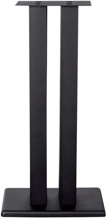 Monolith 28 Inch Speaker Stand (Each) - Supports 100 lbs, Adjustable Spikes, Compatible with Bose, Polk, Sony, Yamaha, Pioneer and Others, Black