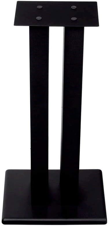Monolith 28 Inch Speaker Stand (Each) - Supports 100 lbs, Adjustable Spikes, Compatible with Bose, Polk, Sony, Yamaha, Pioneer and Others, Black